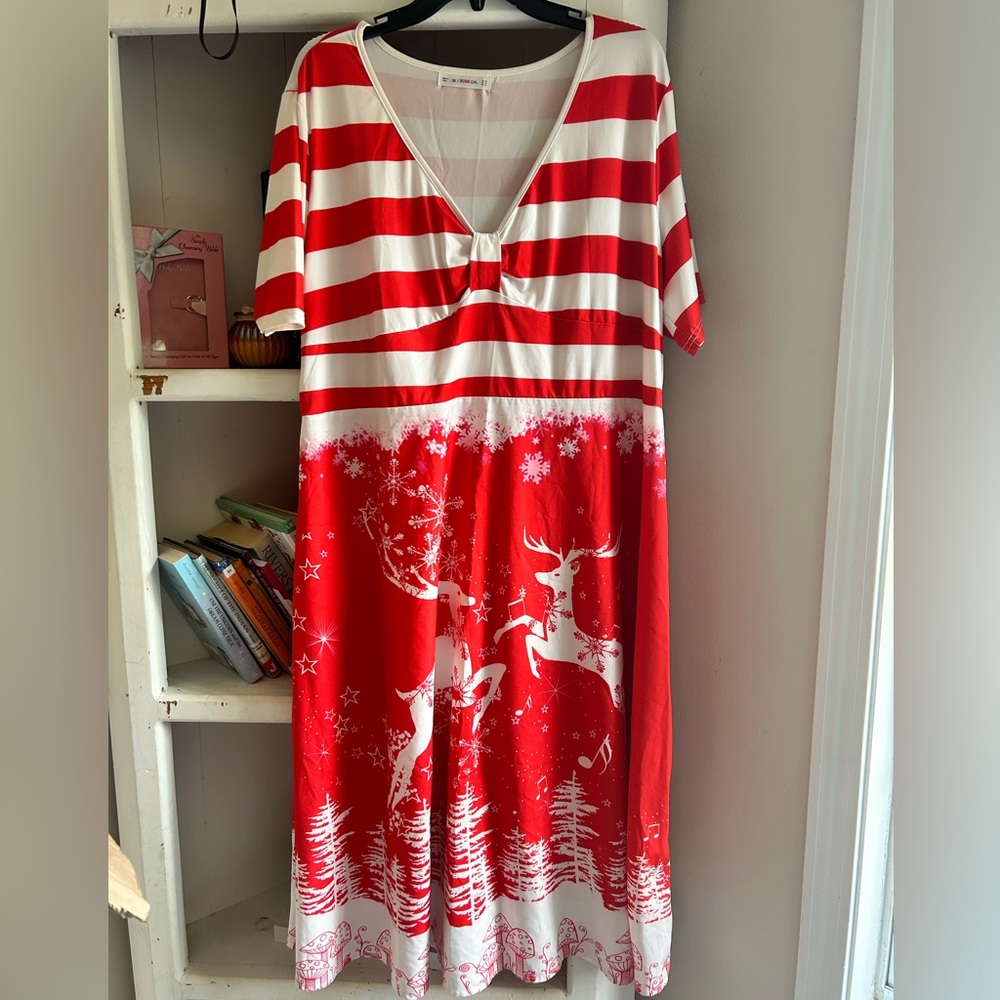Holiday Christmas Vintage Style Dress